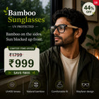Bamboo Sunglasses UV Protected