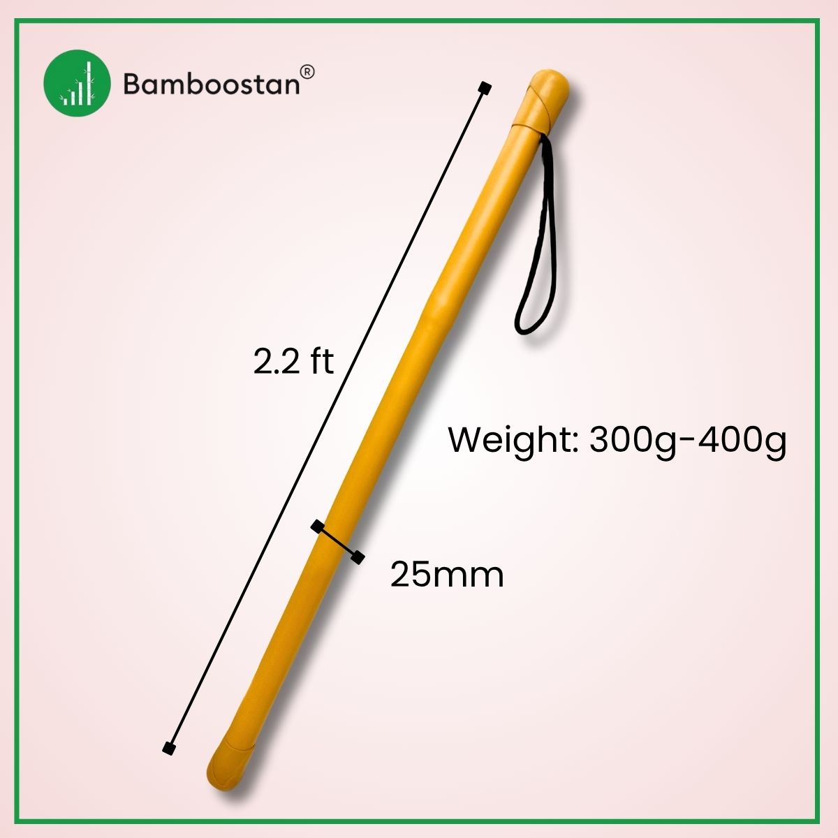 Bamboo Dog Walking Stick | Security Stick
