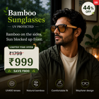 Bamboo Sunglasses UV Protected
