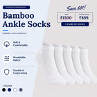 Pack of 5 - White