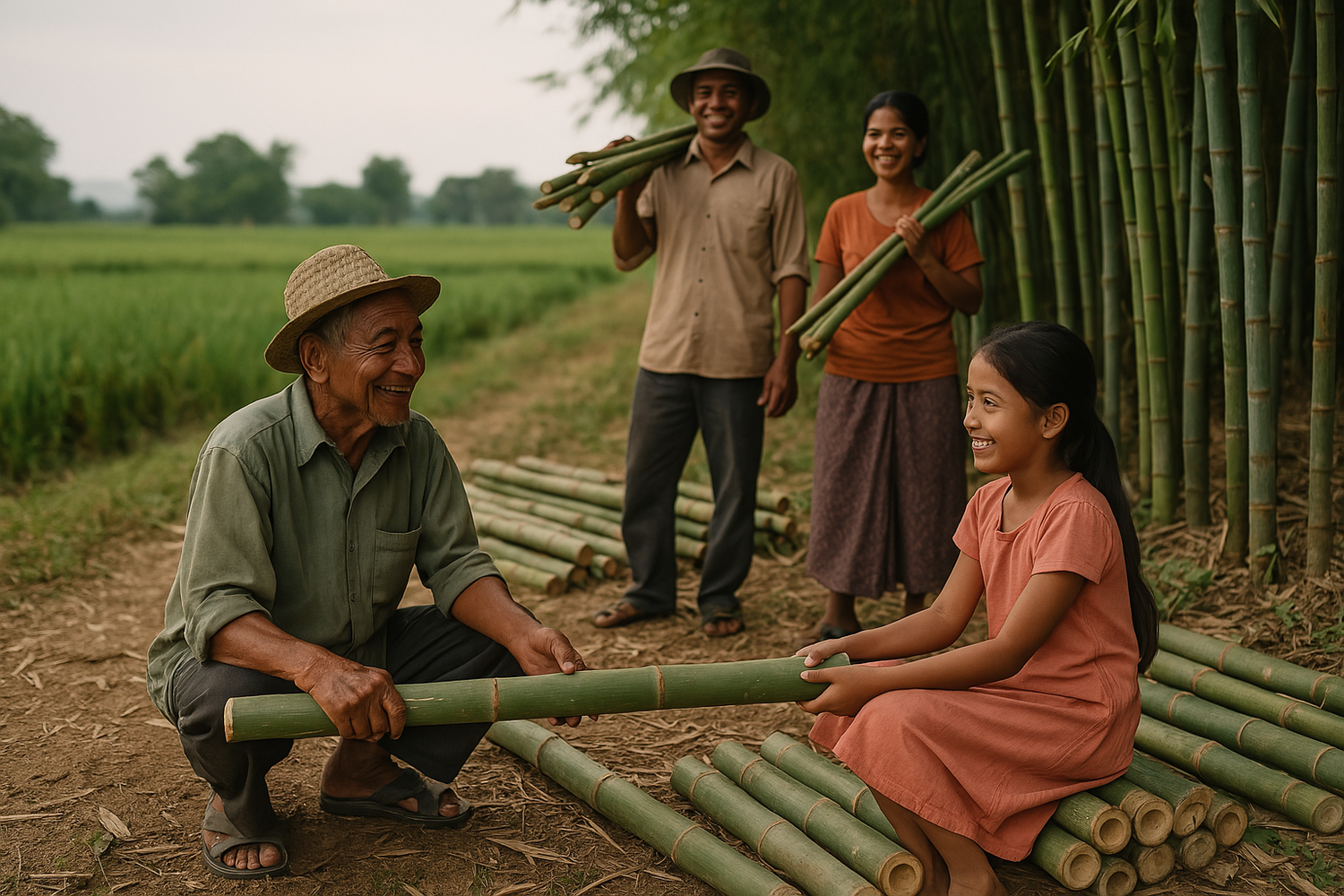 From Fields to Futures: Empowering Rural Communities with Bamboo