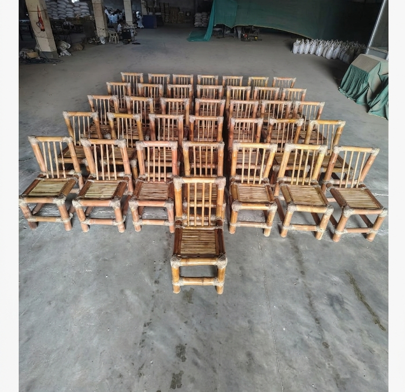 48 Bamboo Dining Chairs, Made to Order: What a Custom Furniture Commission Actually Involves
