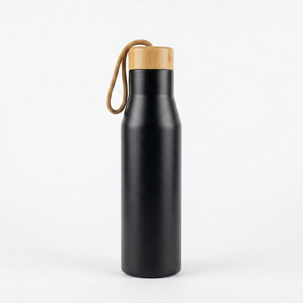 Bamboo Steel Travel Bottle