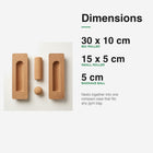 Cork Roller Set (3-in-1) — dimensions