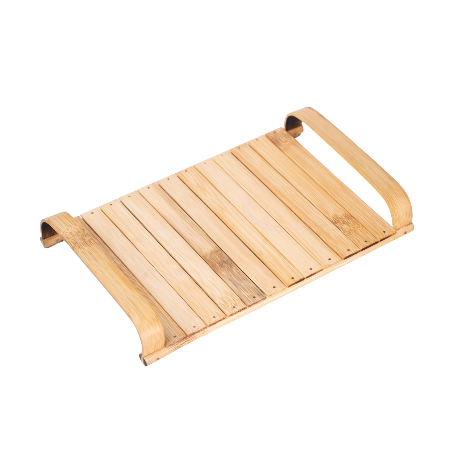 Bamboo Tea Serving Tray: Handcrafted