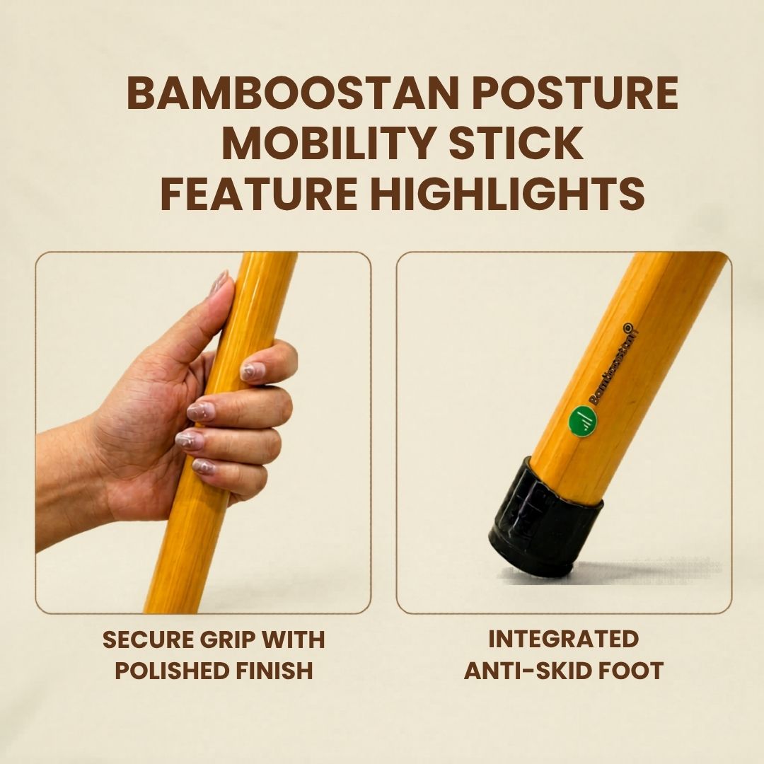 Bamboo Posture & Mobility Stick