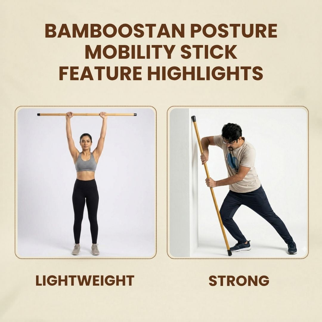 Bamboo Posture & Mobility Stick