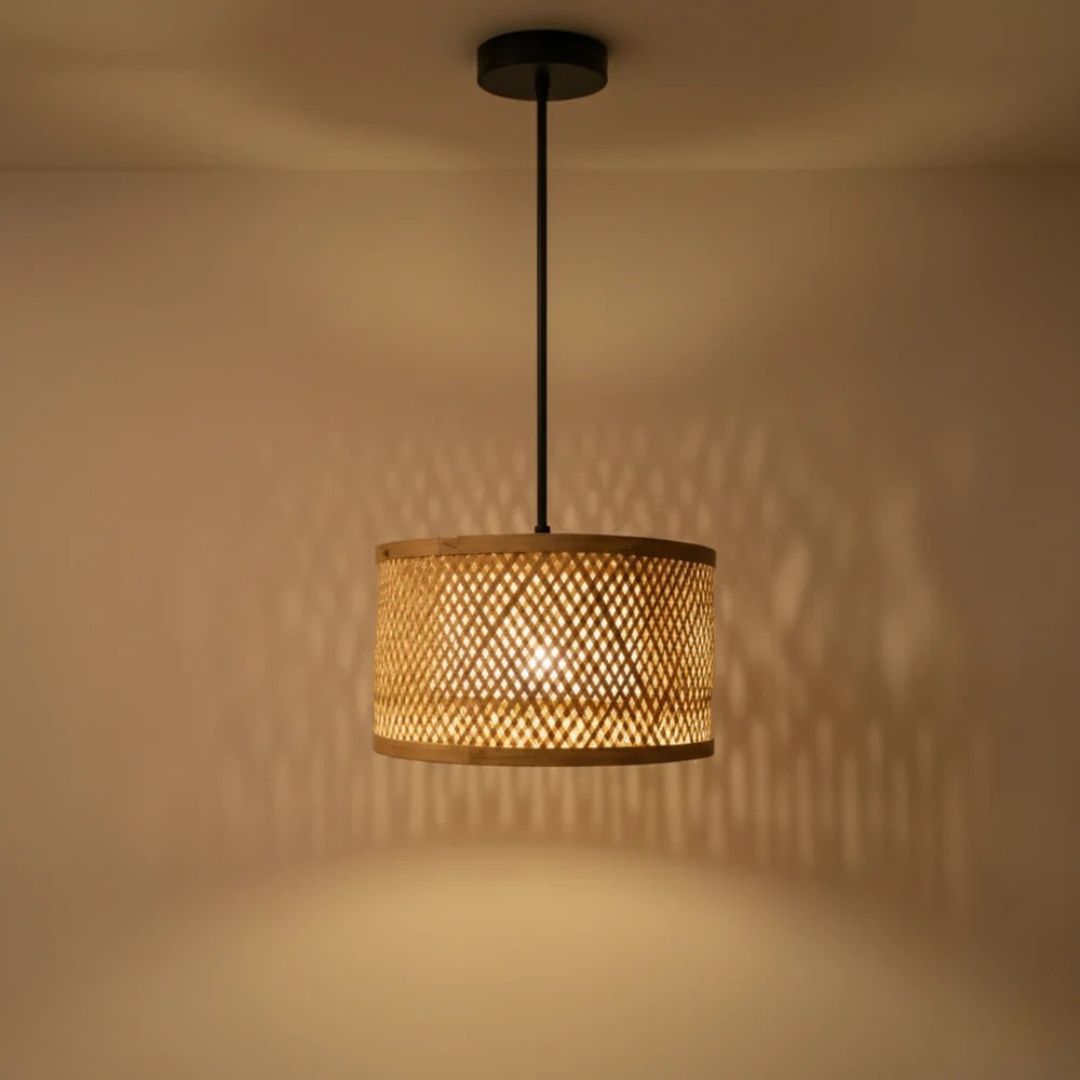 Bamboo Nest Hanging Lamp