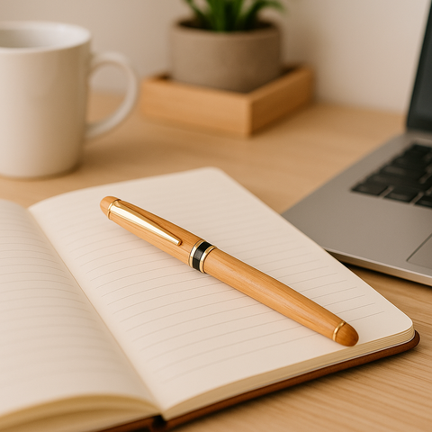 Bamboo Roller Pen