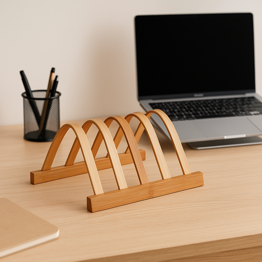 Elegant Bamboo Organiser