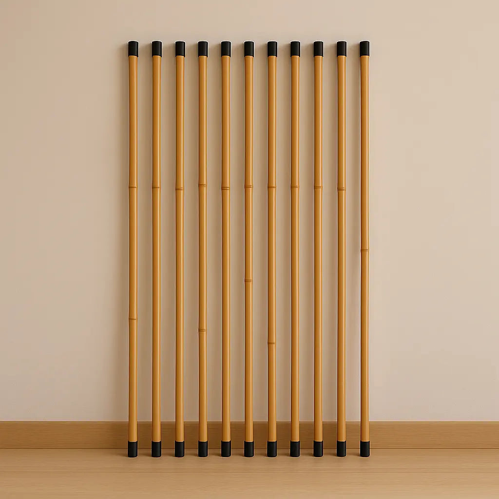 Bamboo Physiotherapy Stick – Bamboo stick for support, guided mobility and alignment