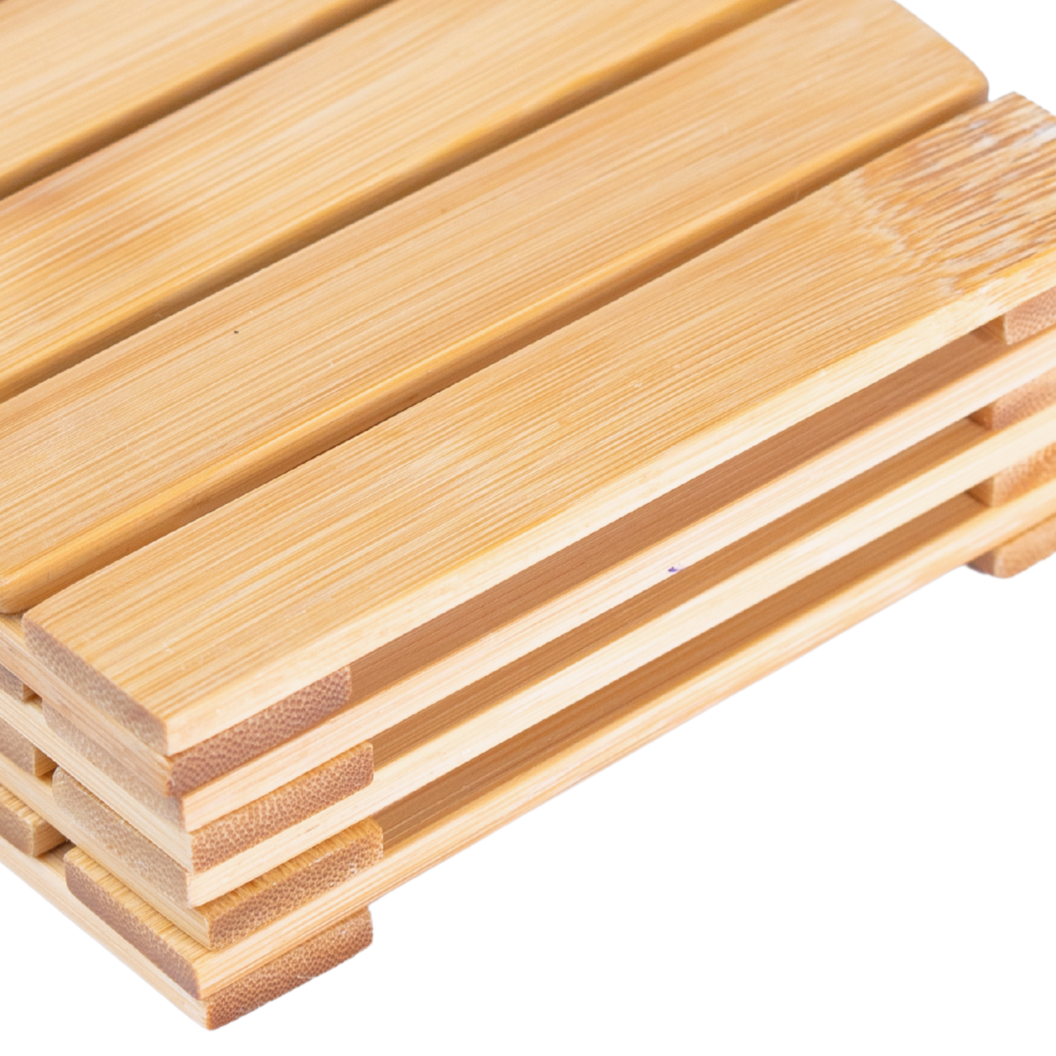 Multipurpose Bamboo Trivet- Size 5”*5” (Pack of 4)