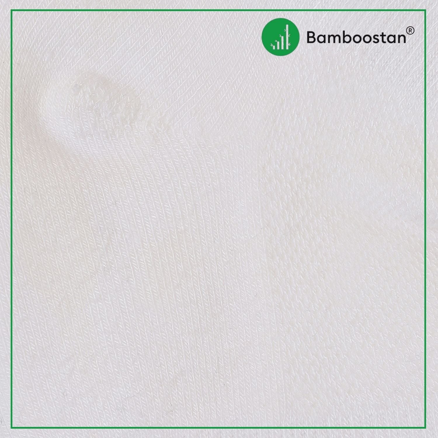 Bamboo Ankle Socks – Pack of 3 | Soft, Cushioned & Odor Resistant  | White