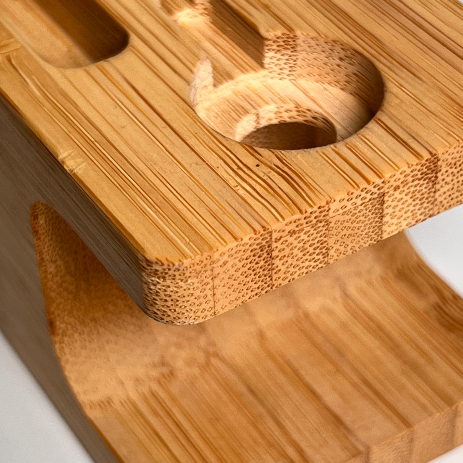 Natural Bamboo Charging Dock