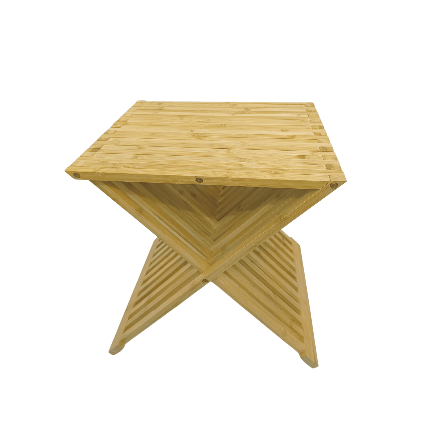 Bamboo X-fold Stool