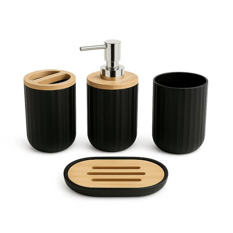 4-Piece Bathroom Accessory Set