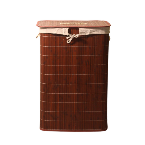 Bamboo Laundry Basket (Brown)