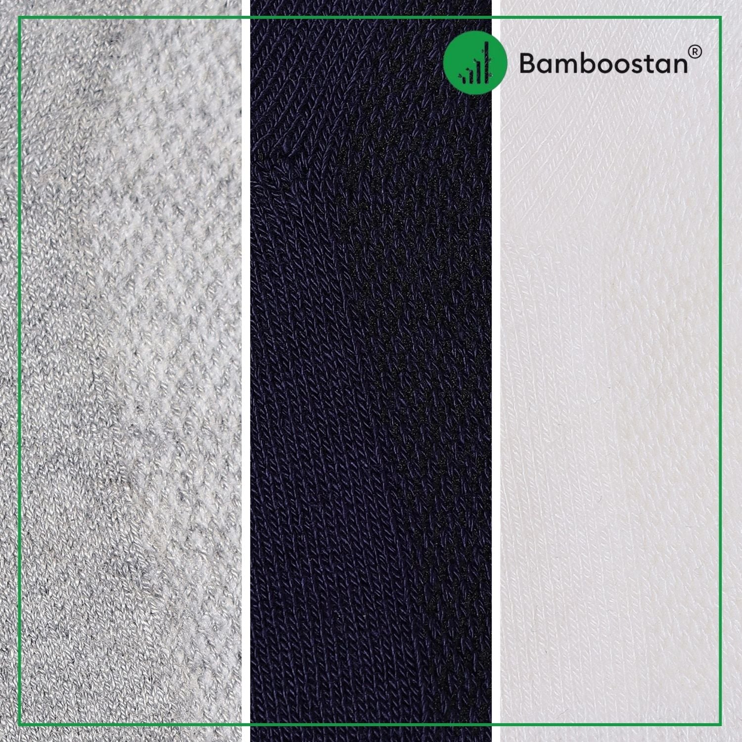 Bamboo Ankle Socks – Pack of 3 | Soft, Cushioned & Odor Resistant  | Multi Color