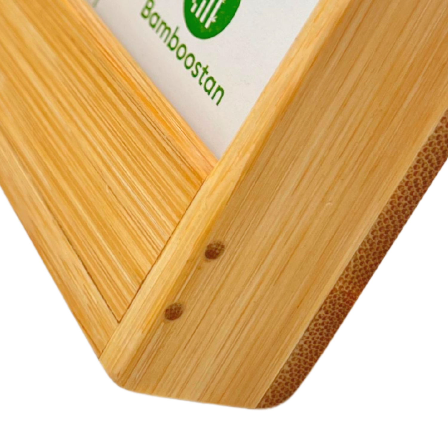 Standard Bamboo Business Card Holder- Office Card Display