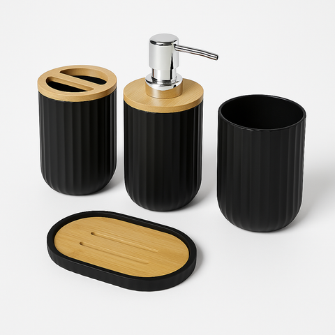 4-Piece Bathroom Accessory Set