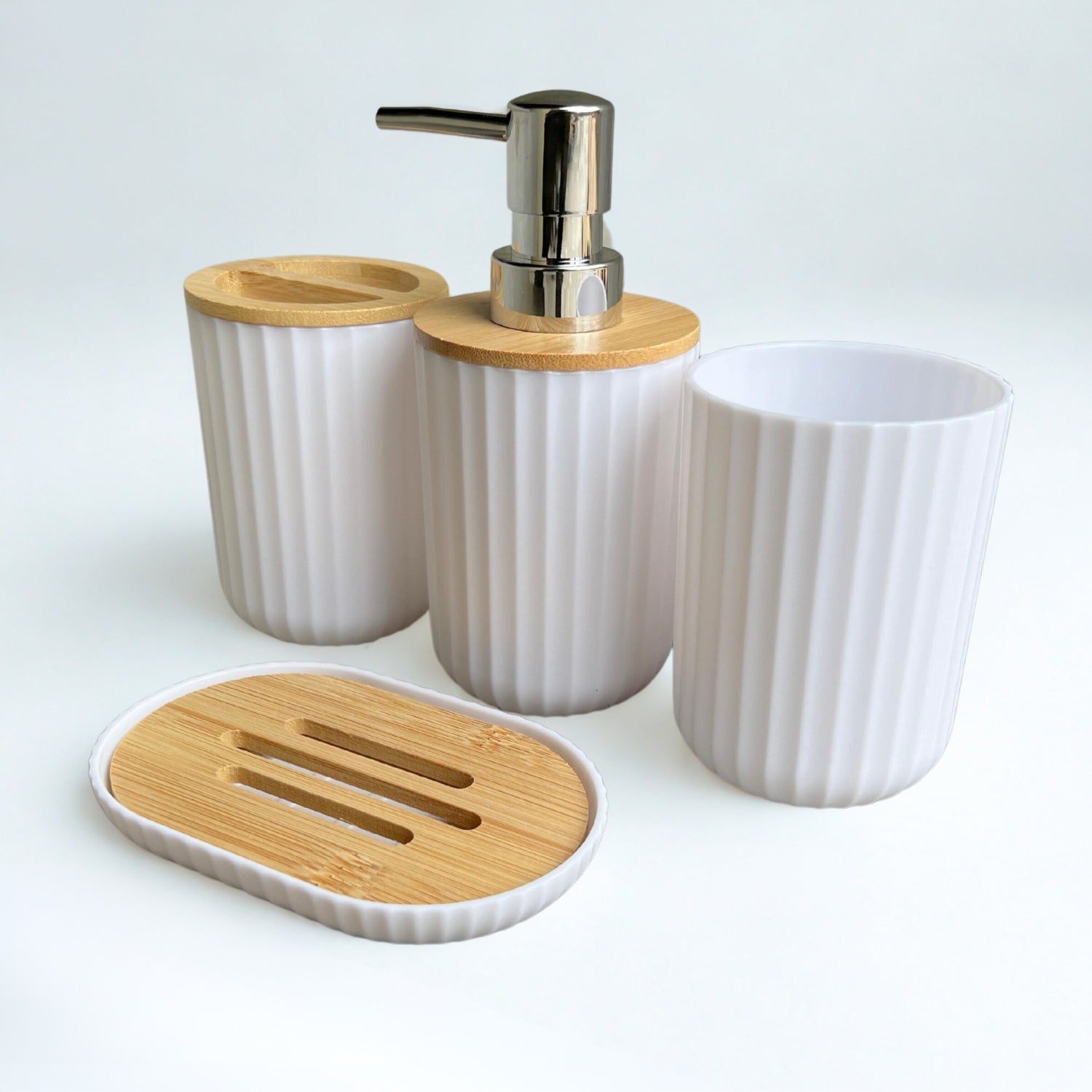 4-Piece Bathroom Accessory Set