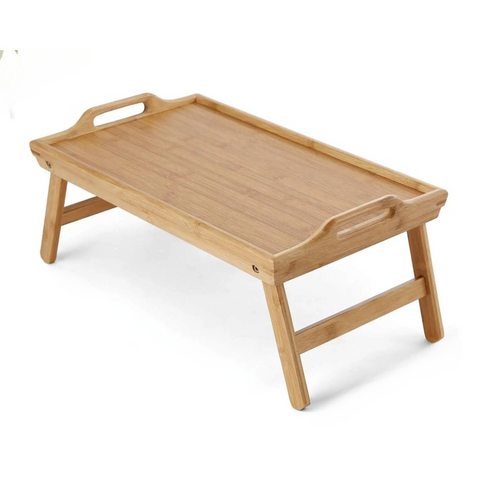 Natural Bamboo Bed Table