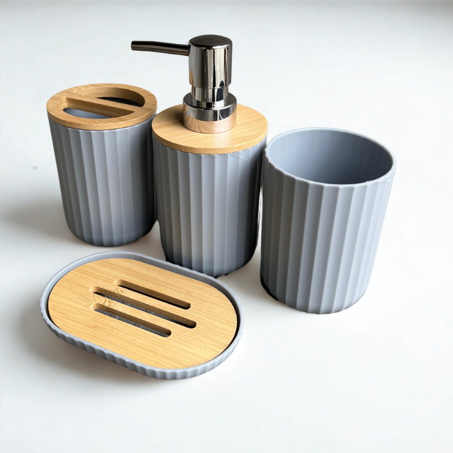 4-Piece Bathroom Accessory Set