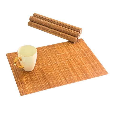 Bamboo Brown Placemat (Pack of 6)