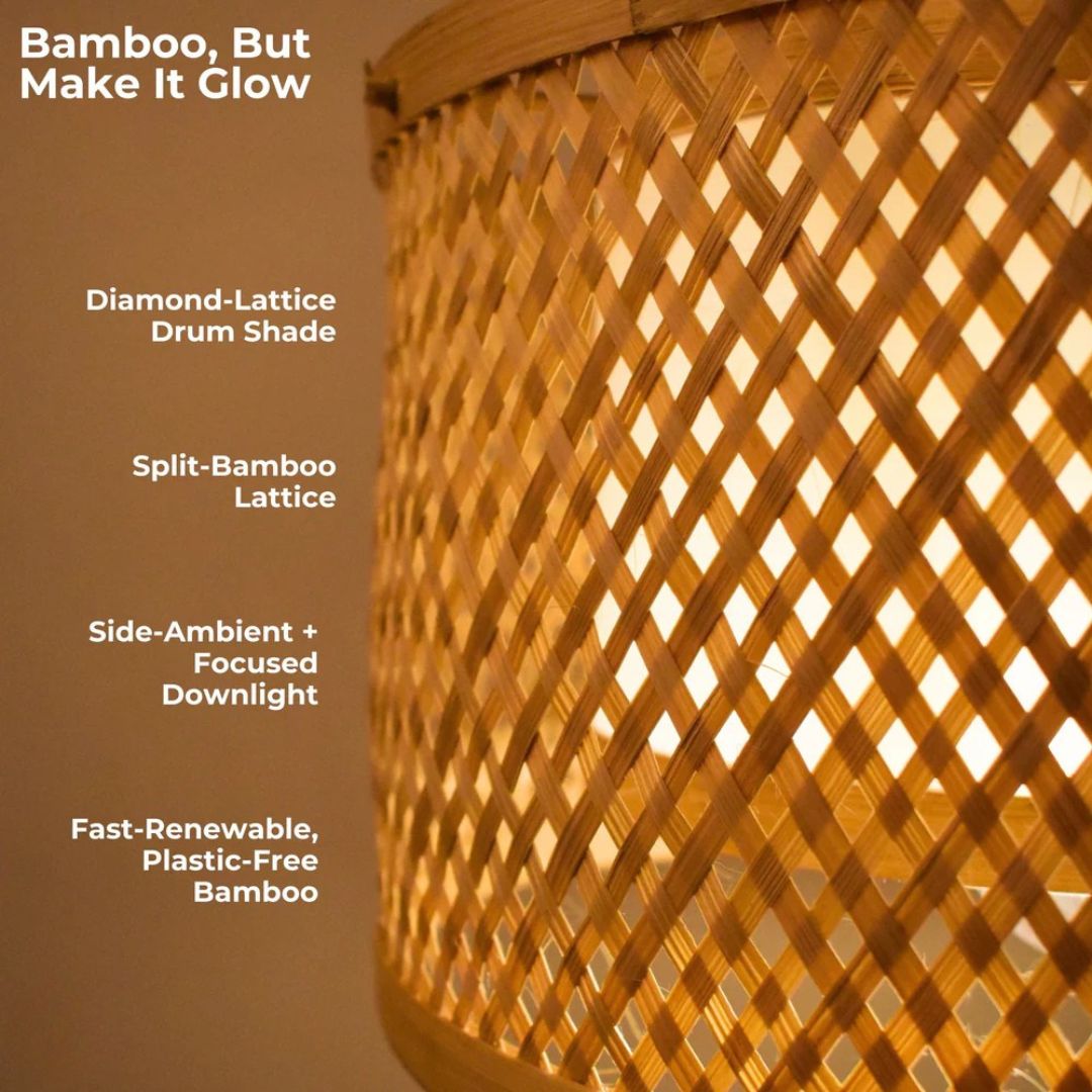 Bamboo Nest Hanging Lamp