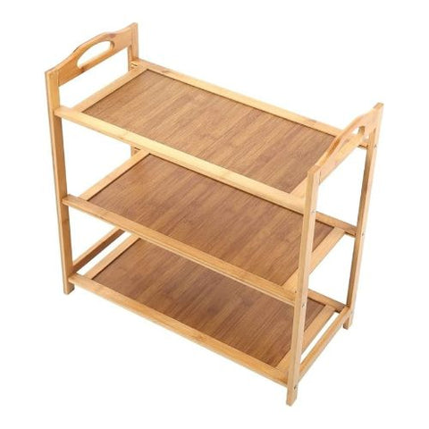 3-Tier Bamboo Shoe Rack