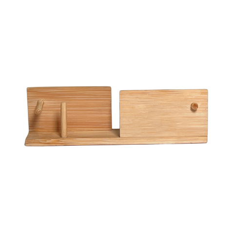 Discipline Bamboo Card Holder