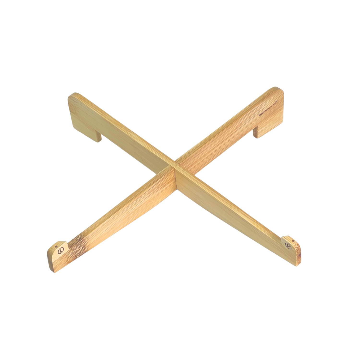 Ergonomic Bamboo Laptop Stand- Perfect for Professionals and Students
