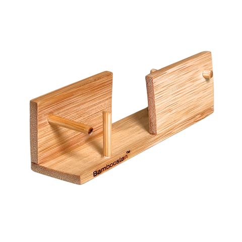 Discipline Bamboo Card Holder