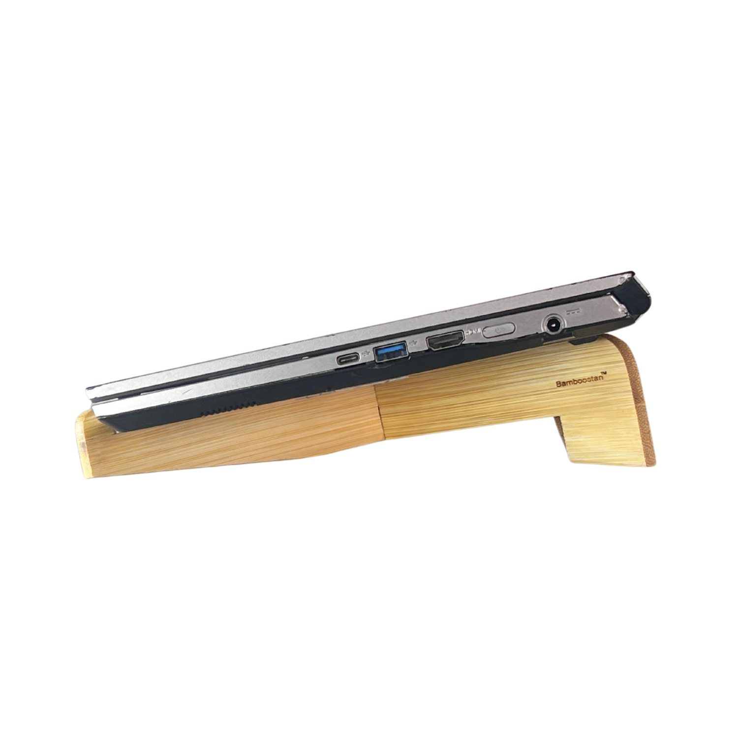 Ergonomic Bamboo Laptop Stand- Perfect for Professionals and Students