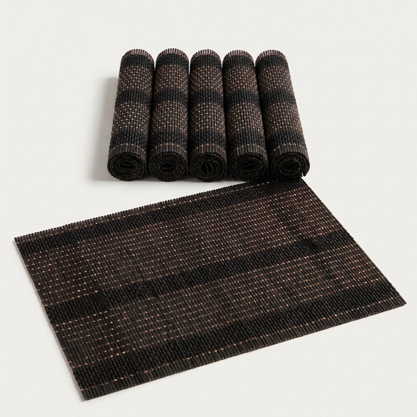 Woven Bamboo Placemats (Pack of 6)