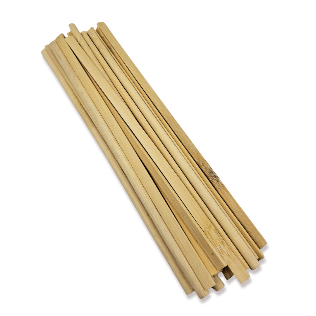 Bamboo D-Sticks /  Half-Round Slats – Precision Curved Profiles for Architecture & Design