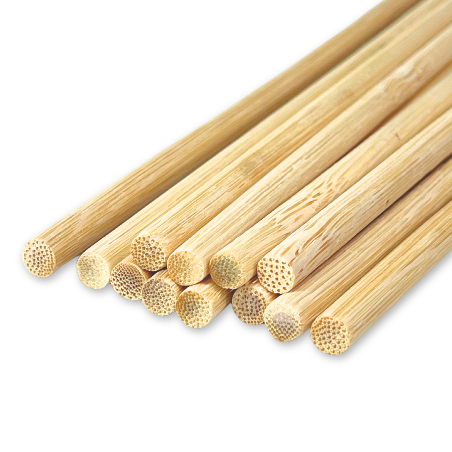 Bamboo Dowels / Round Sticks – Precision-Cut Rods for Architecture, Engineering & Sustainable Design