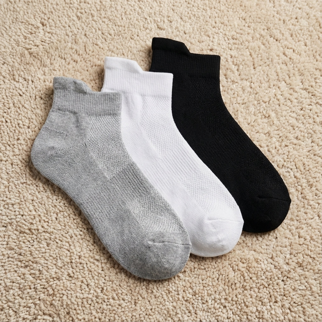 Bamboo Ankle Socks – Pack of 3