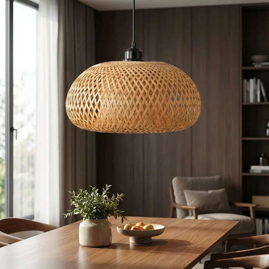 Bamboo Aura Ring Lamp