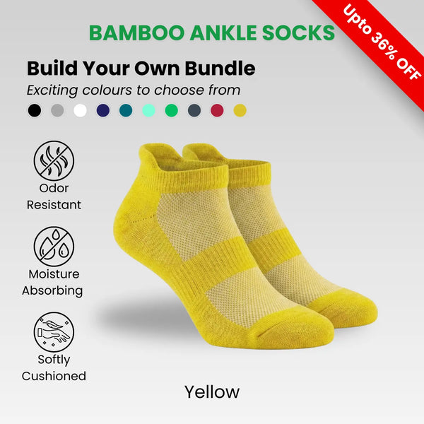Bamboo Ankle Socks - Build Your Own Bundle