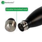 Bamboo Vacuum Flask with double insulated wall feature for optimal temperature retention.