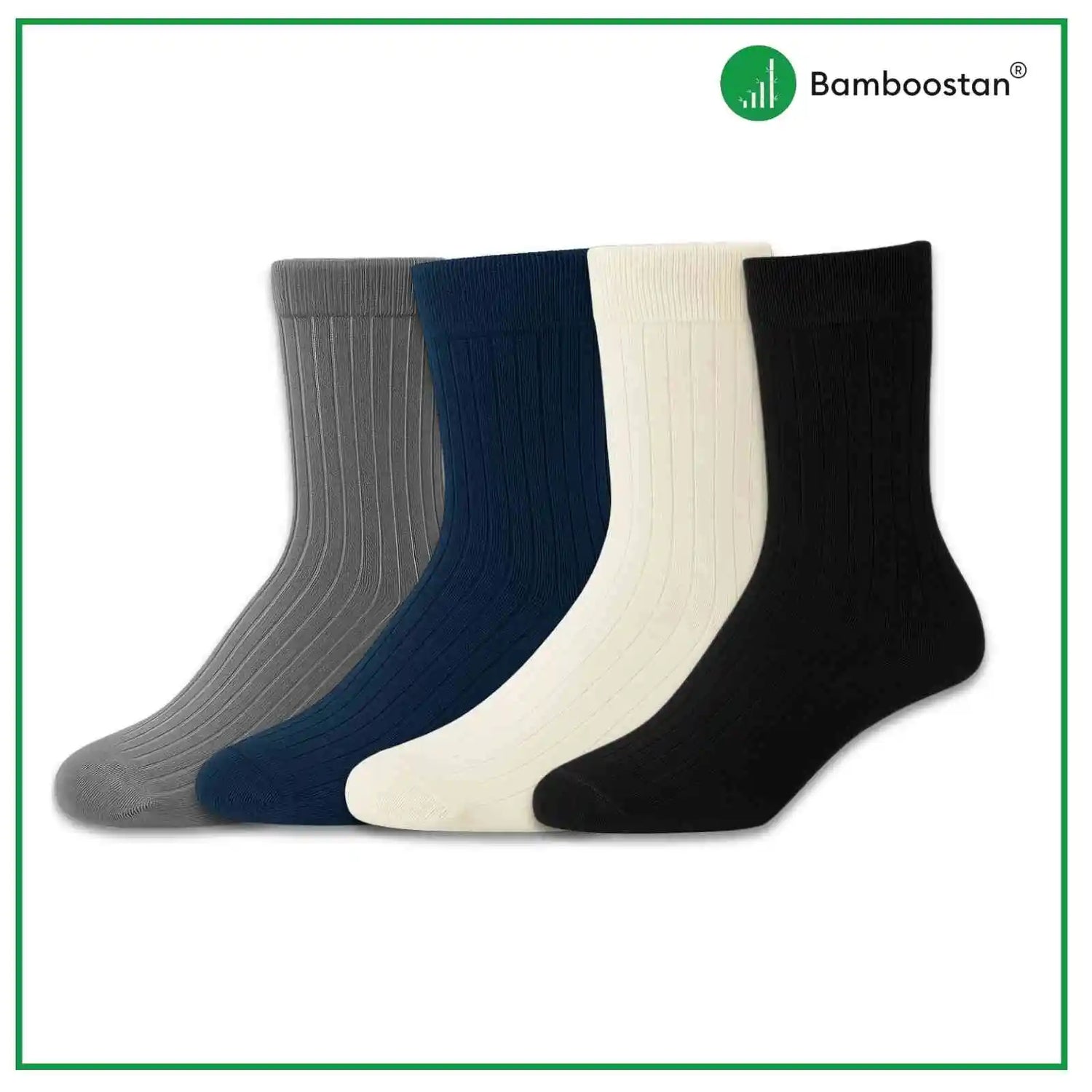 Bamboo Crew Socks – Pack of 4