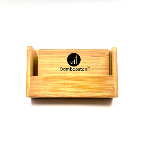 Standard Bamboo Executive Card Holder- Office Card Display