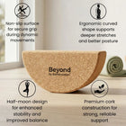Cork Semi Circle Balance Block — dimensions and specs