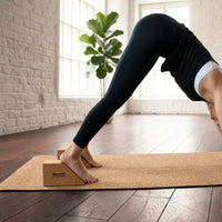Cork Trapezoid Yoga Block
