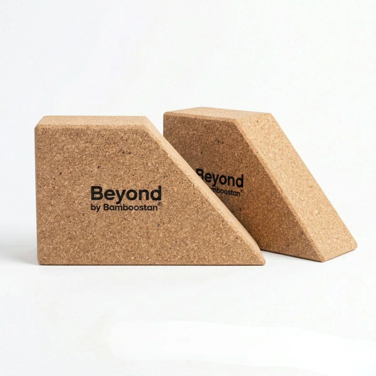 Cork Trapezoid Yoga Block
