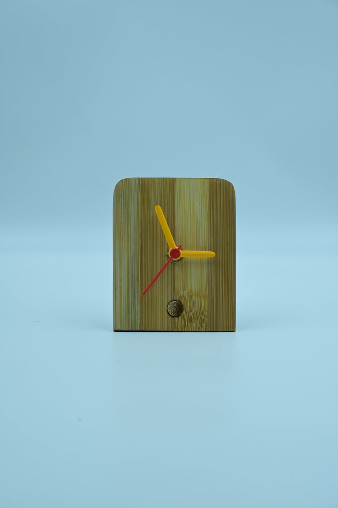 Bamboo Table Clock