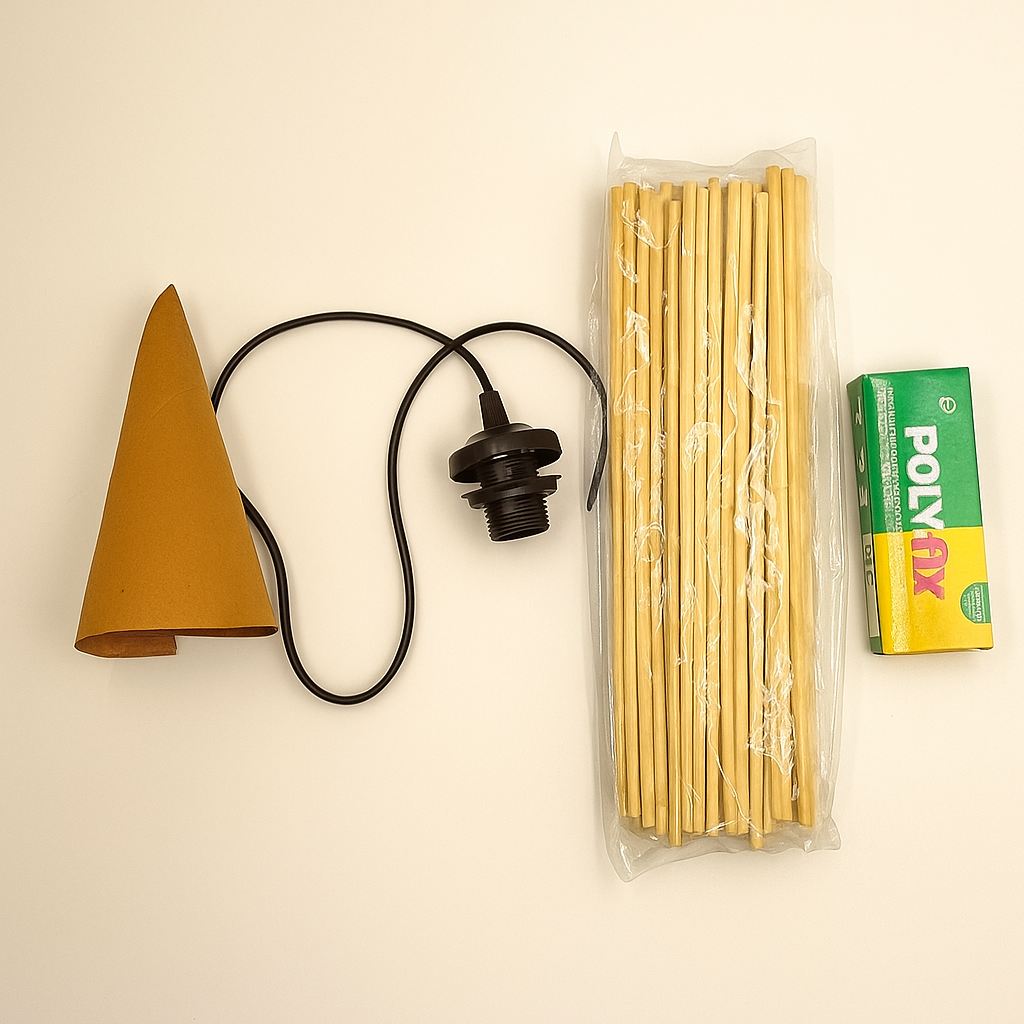 Bamboo Dragon Lamp Kit – DIY Craft Light for Mindful Living