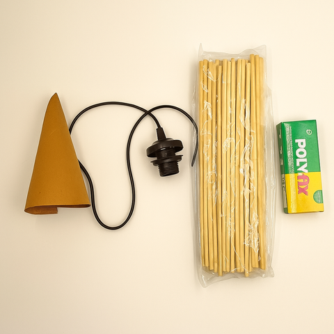 Bamboo Dragon Lamp Kit – DIY Craft Light for Mindful Living