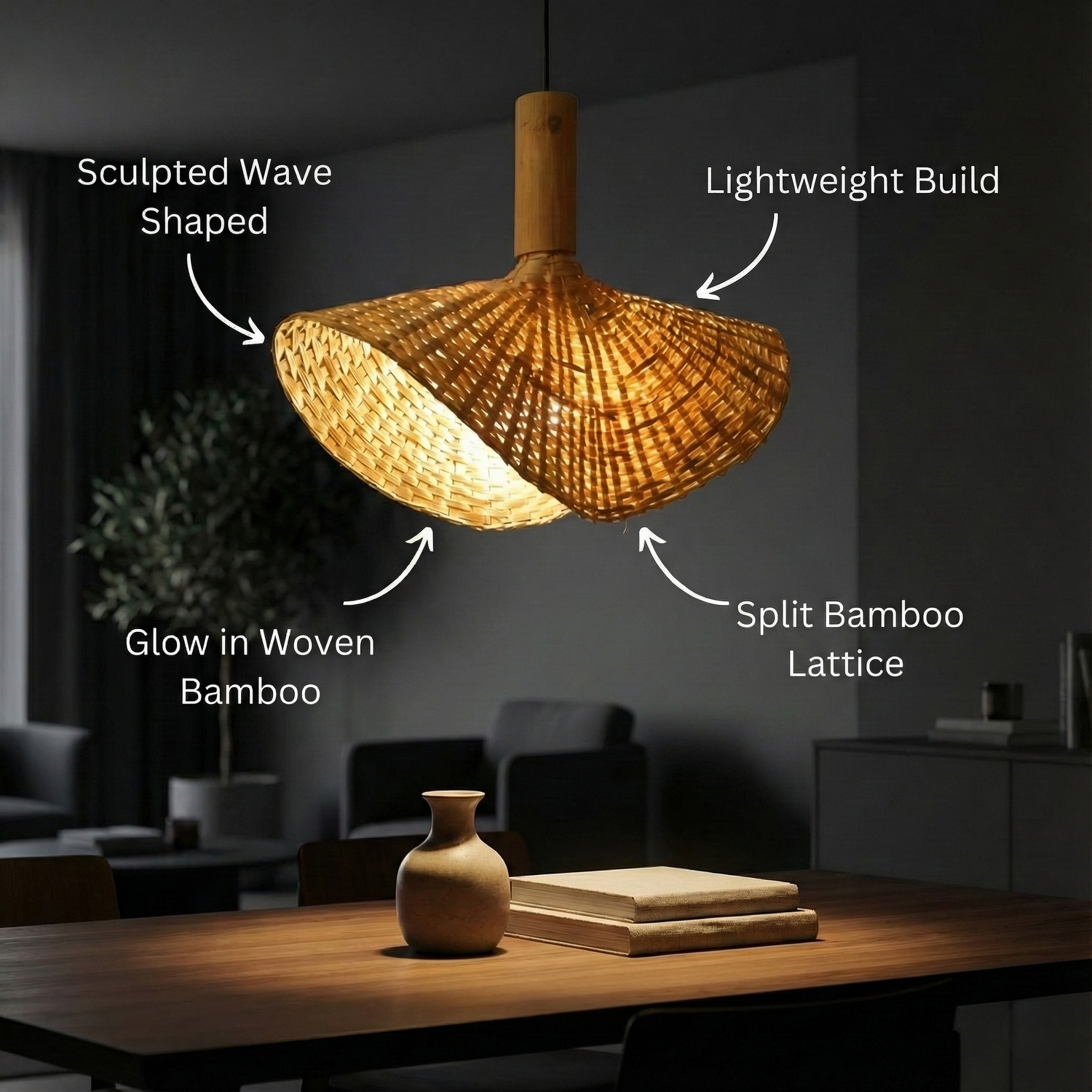 Bamboo Dream Hanging Lamp